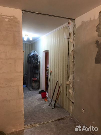 Демонтаж квартиры пола стен. Вывоз мусора