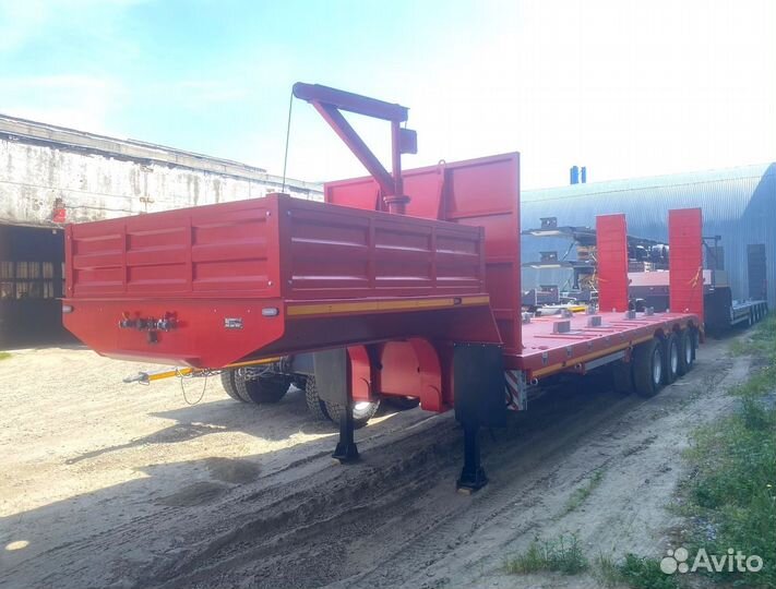 Полуприцеп трал (тяжеловоз) САВ 93183RE5, 2024