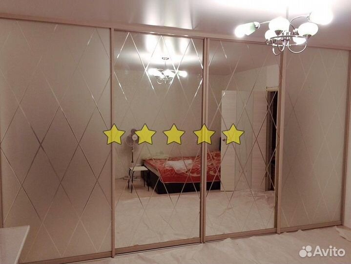 Шкаф с зеркалом без посредников