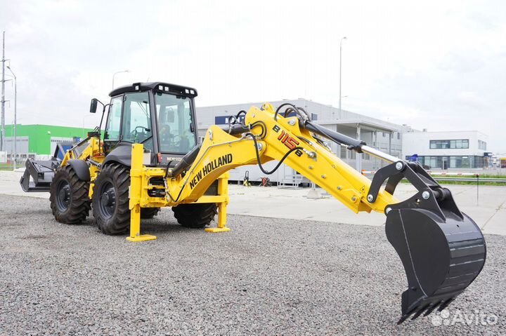 Экскаватор-погрузчик New Holland B115B, 2023