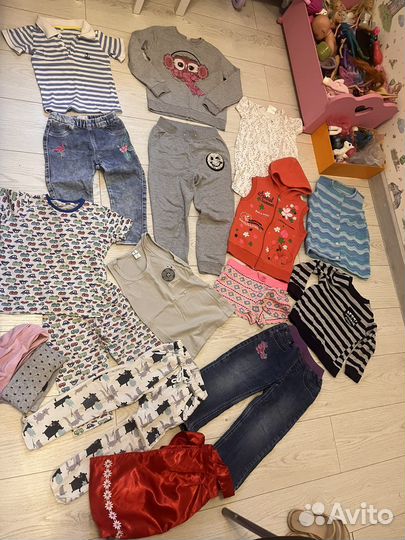 Пакет вещей на девочку 4-5 лет