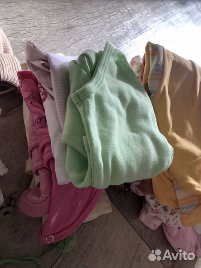 Детские вещи пакетом на девочку 62-68