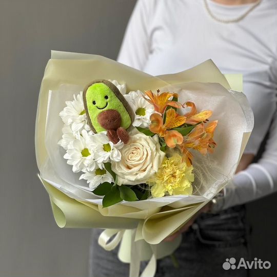 Стойкий букет «Авокадо»