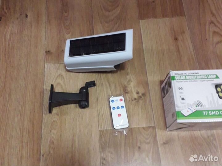 Фонарь прожектор уличный с датчиком движения