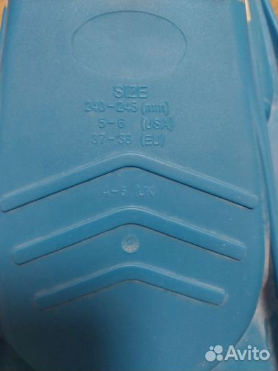 Ласты для плавания размер 37-38