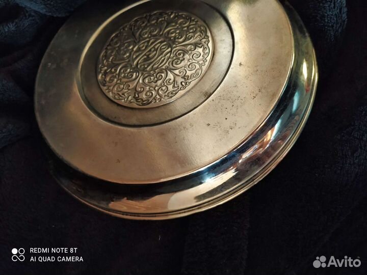 Поднос хромированный