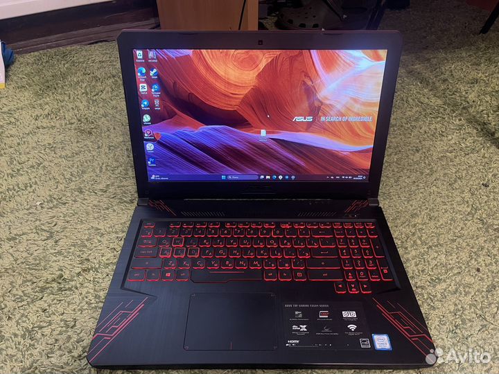 Ноутбук Asus tuf gaming fx504