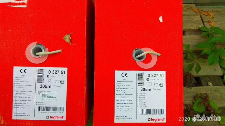 Витая пара UTP 5CE legrand