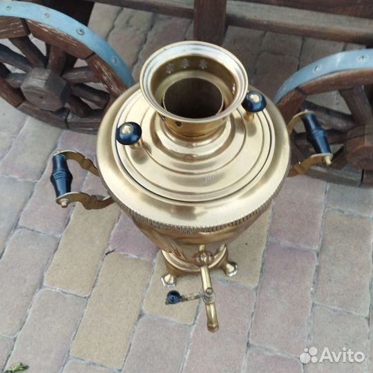 Самовар на дровах. СССР. 5 литров