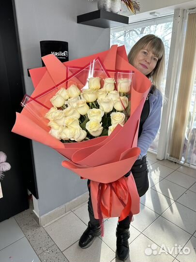 Букет из роз, цветы с доставкой, букеты гиганты