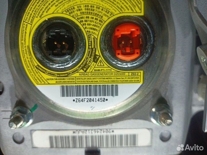 Аирбаг на руль Toyota Tacoma GRN265 1grfe 2012Г