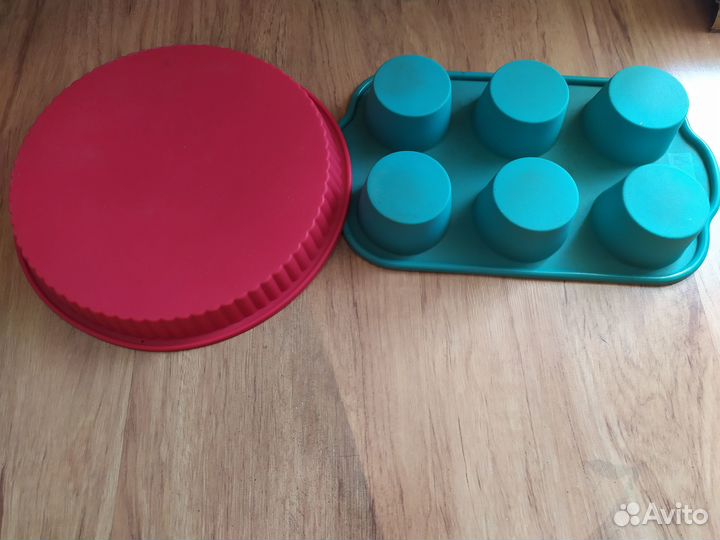 Форма силиконовая для выпечки 2 шт
