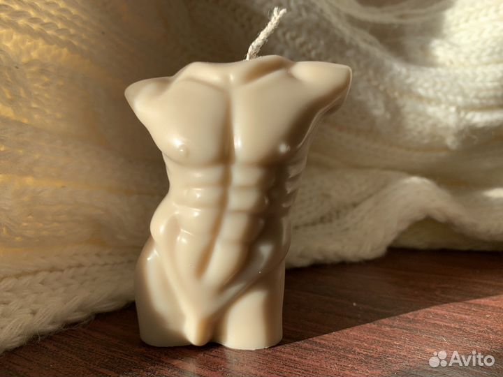 Свеча интерьерная из соевого воска