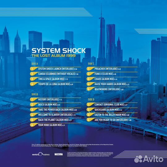 Brooklyn Bounce — System Shock 2x LP