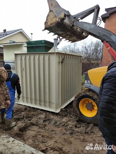 Погреб из пластика Доставка Установка