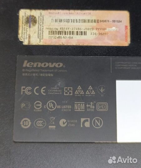 Ноутбук lenovo