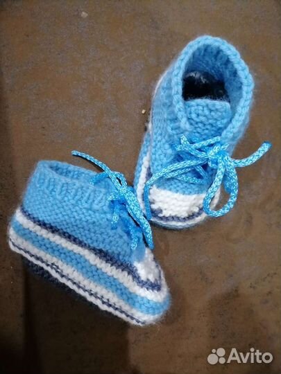Детские вязанные вещи ручной работы