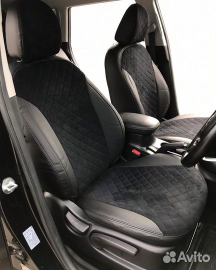 Чехлы на сиденья Mitsubishi Outlander 2012-2019