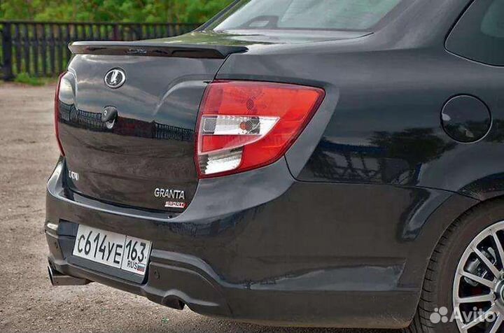 Передний Задний Бампер на Лада Гранта спорт космос