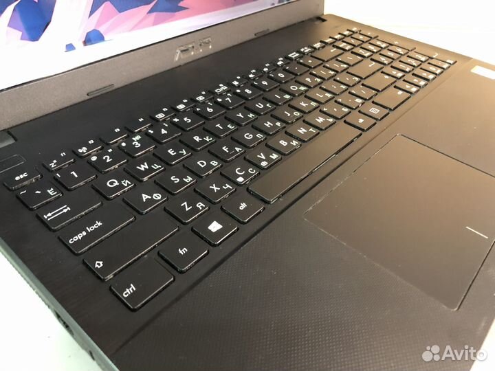 Тонкий Asus X551/4 ядра/4Гб/SSD 128Gb/Батарея 5ч