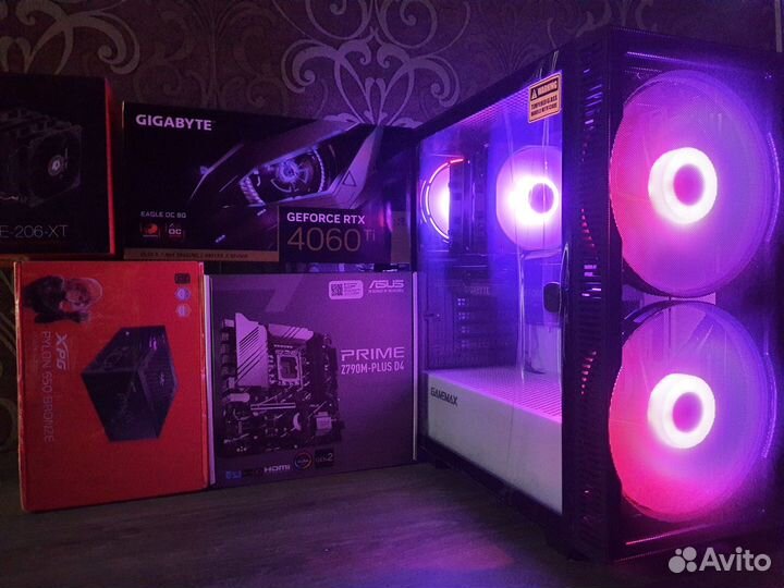 Мощный пк RTX4060Ti Eagle 3X+Core i5-12600KF/Z790