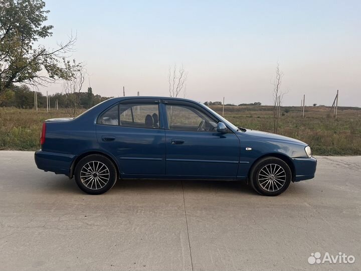 Hyundai Accent 1.5 МТ, 2007, 156 000 км
