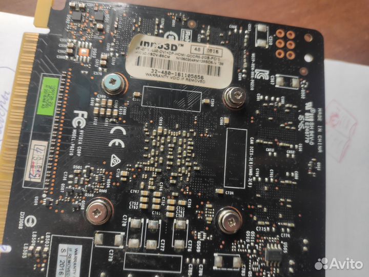 Видеокарта inno3d gtx 1050 2 gb compact