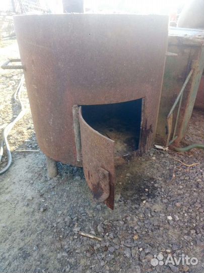 Печь буржуйка для гаража