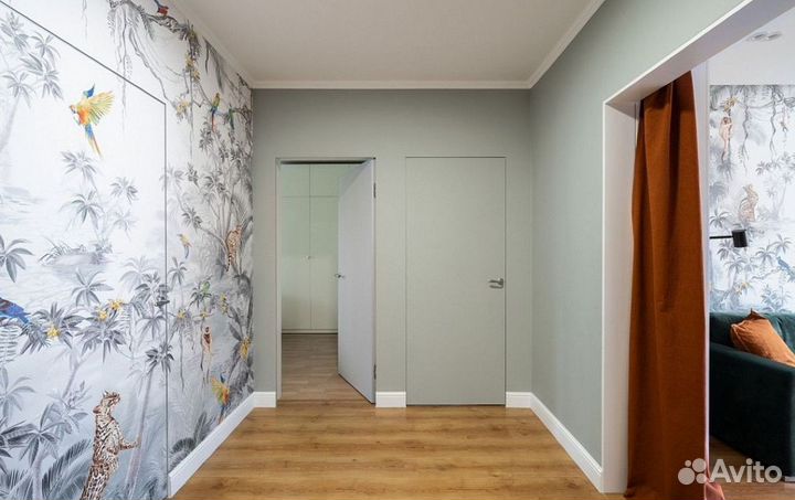 Скрытые межкомнатные двери под отделку