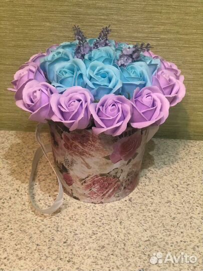 Букеты из мыльных роз на любой праздник