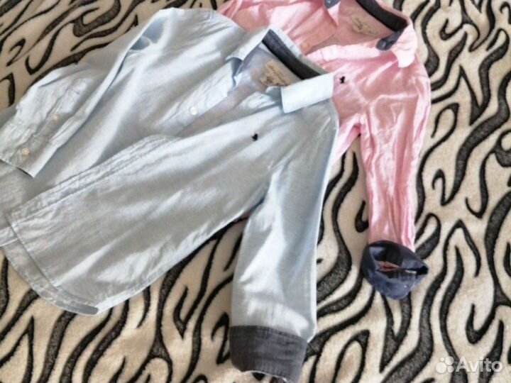 Рубашки H&M, на 6-7лет