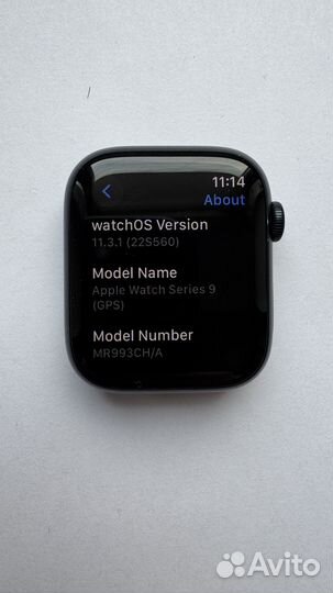 Часы apple watch 9 45 mm