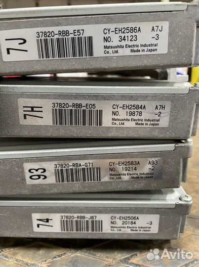 Блок управления двигателем accord 7