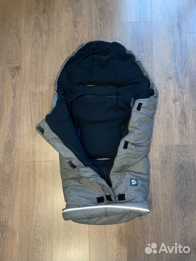 Зимний конверт в коляску или санки