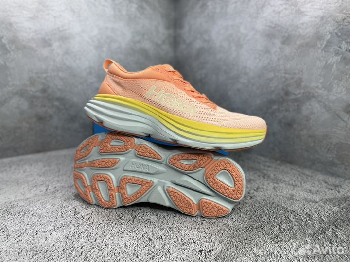 Кроссовки Hoka bondi 8 беговые