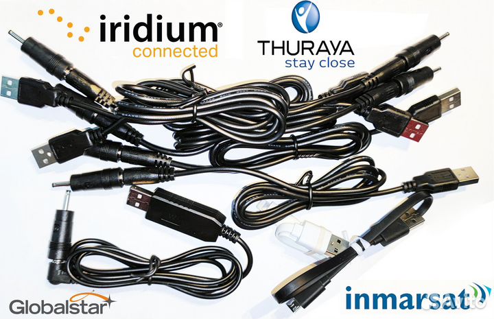 Iridium Thuraya новый кабель USB зарядки