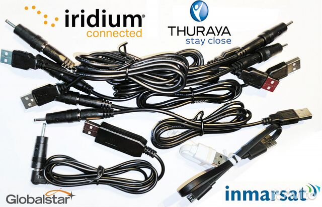 Iridium Thuraya новый кабель USB зарядки