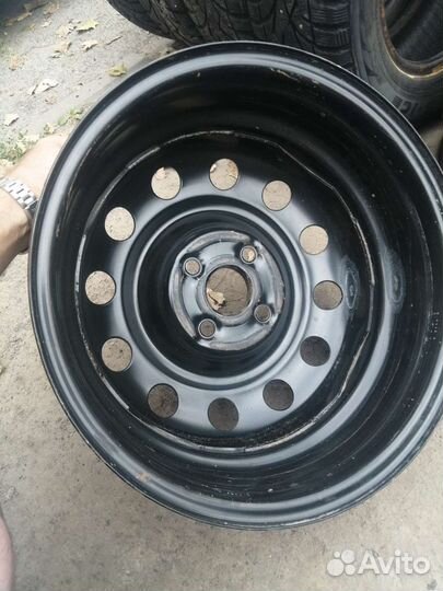 Штампы R15 4х100 Солярис/Рио