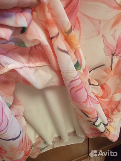 Шифоновое платье