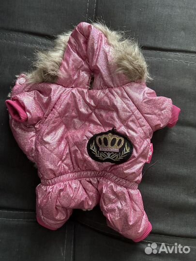 Зимние комбинезоны на собак маленьких пород