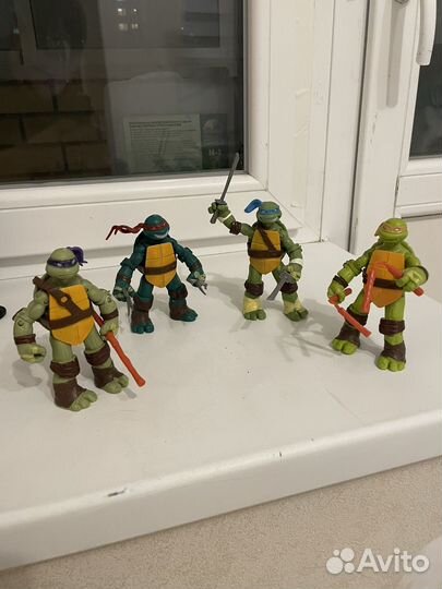 Фигурки черепашки ниндзя