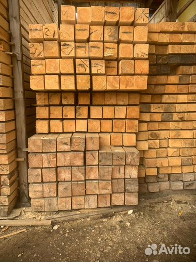 Брус обрезной 100х100х6000