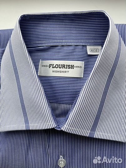 Мужская рубашка новая 41