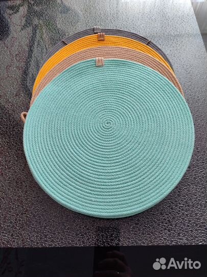 Салфетки из хлопкового шнура