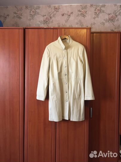 Плащ женский 50 размер, натур.кожа