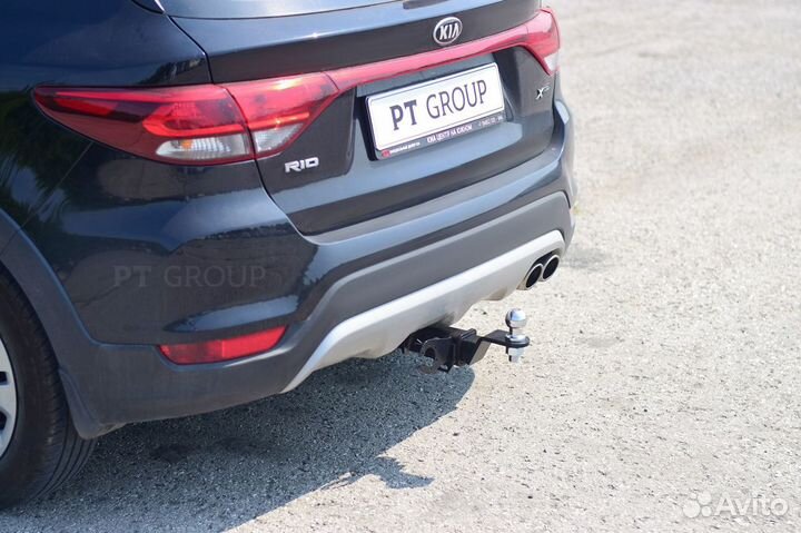 Фаркоп на Kia Rio X-Line (под квадрат)