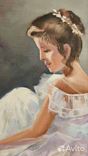 Картина маслом на холсте в раме