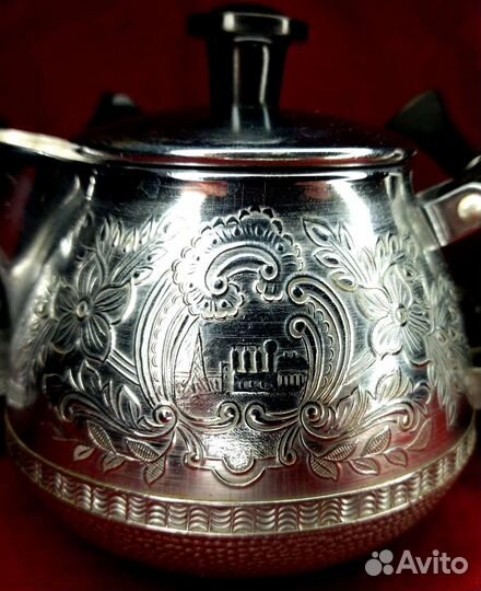 Чайник, Сахарница Серп и Молот Агитация СССР