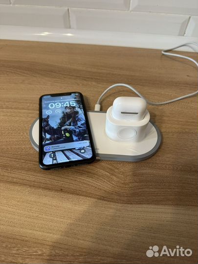 Зарядная станция Deppa 3в1 (для Apple)