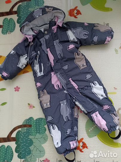 Зимний комбинезон+поддëва+сапоги kuoma